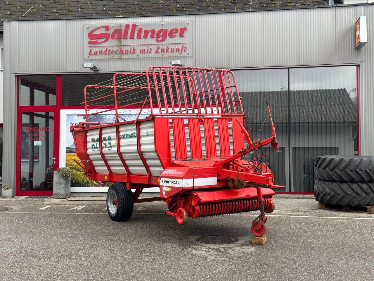 Pöttinger Pöttinger II Junior - Forage wagon: picture 3 Pöttinger Pöttinger II Junior - Forage wagon: picture 3