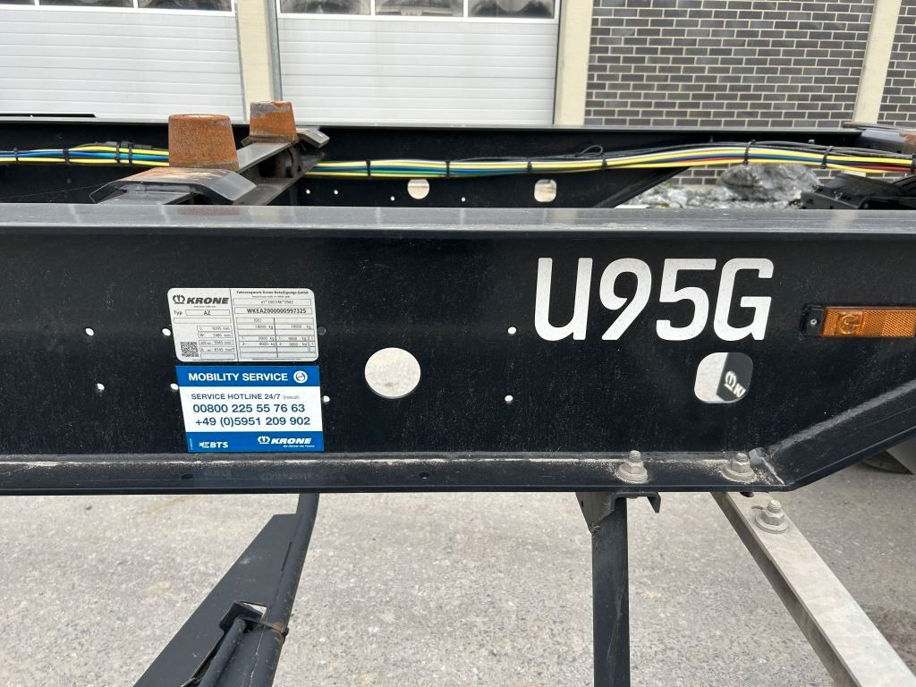 Krone 2 Achswechselfahrgestell, Typ: MAXI AZW 18 eL3B7 - Container transporter/ Swap body trailer: picture 3 Krone 2 Achswechselfahrgestell, Typ: MAXI AZW 18 eL3B7 - Container transporter/ Swap body trailer: picture 3