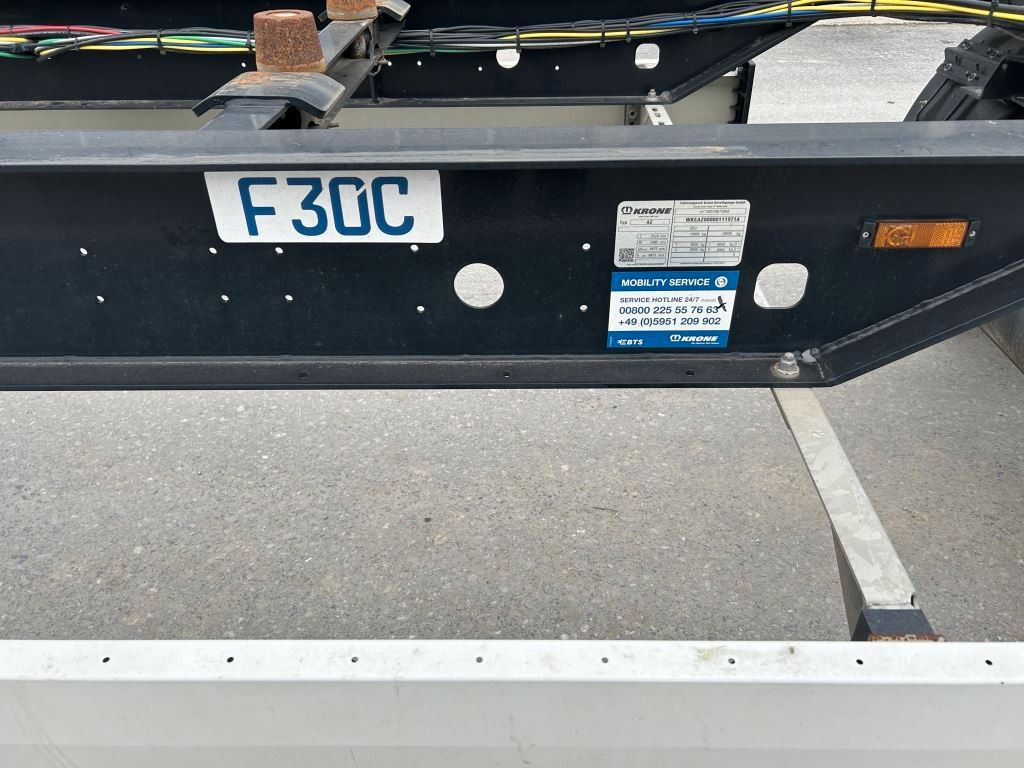 Krone 2 Achswechselfahrgestell, Typ: MAXI AZW 18 eL3B7 - Container transporter/ Swap body trailer: picture 3 Krone 2 Achswechselfahrgestell, Typ: MAXI AZW 18 eL3B7 - Container transporter/ Swap body trailer: picture 3