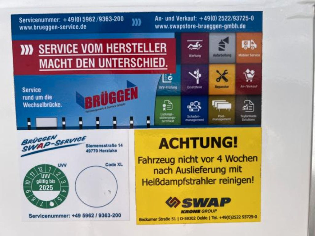 Swap body - box Krone Heck-Portaltüren: picture 7