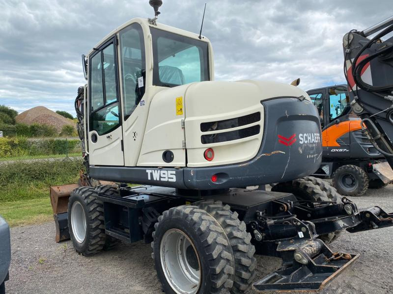 Terex TW95 - Wheel excavator: picture 2 Terex TW95 - Wheel excavator: picture 2