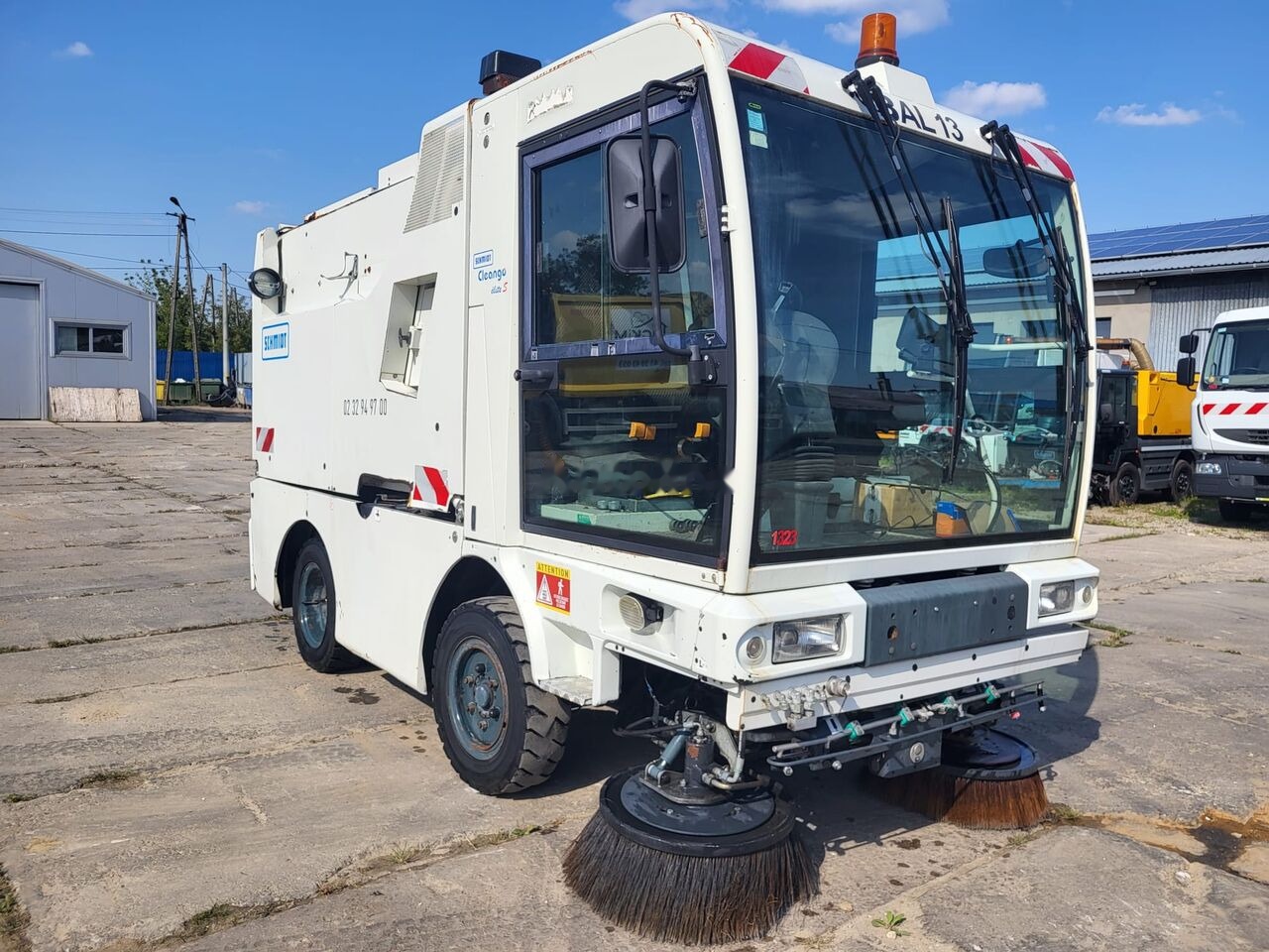 Road sweeper Schmidt Cleango elite S uszkodzona: picture 1