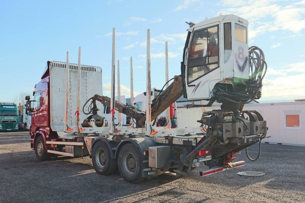 Scania R580 Serie 4087 - Timber truck: picture 3 Scania R580 Serie 4087 - Timber truck: picture 3