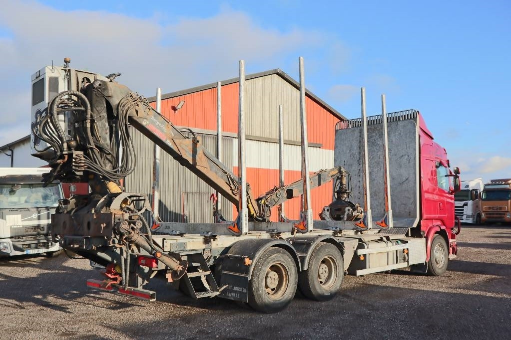 Scania R580 Serie 4087 - Timber truck: picture 4 Scania R580 Serie 4087 - Timber truck: picture 4