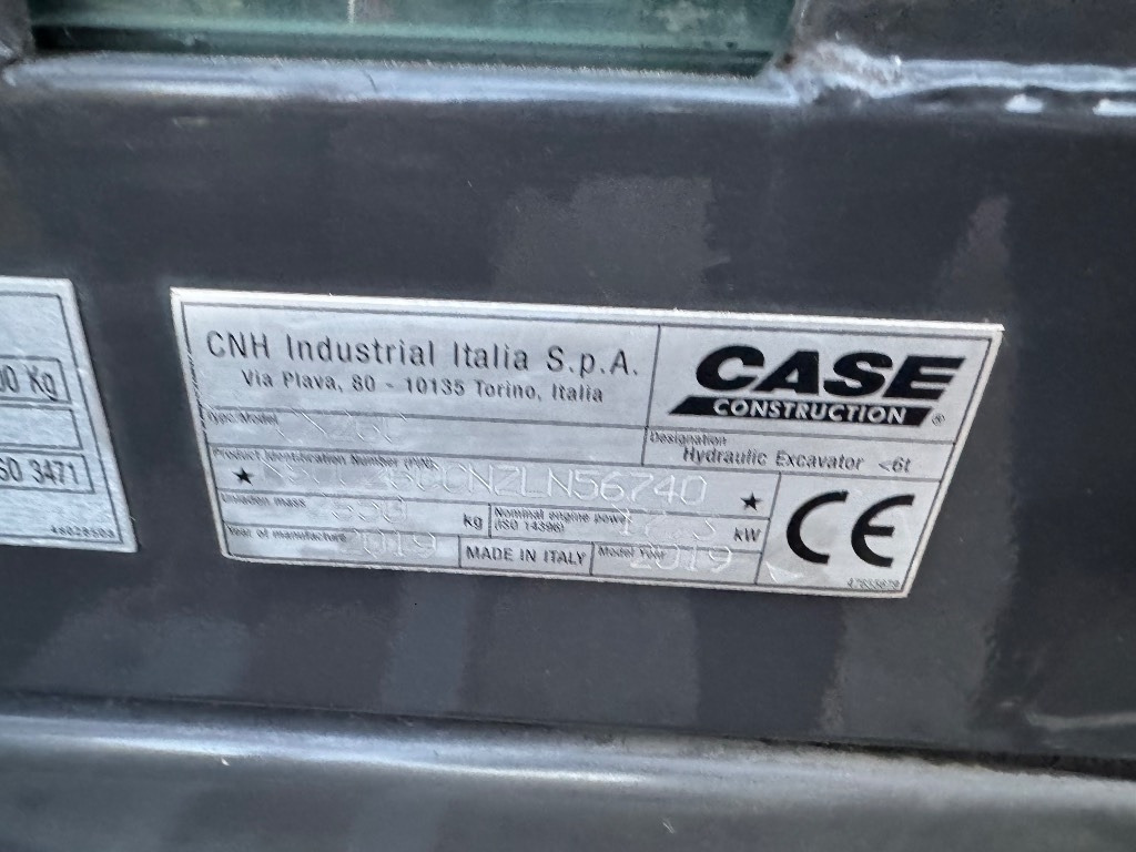 Case CX 26 C - Mini excavator: picture 5 Case CX 26 C - Mini excavator: picture 5