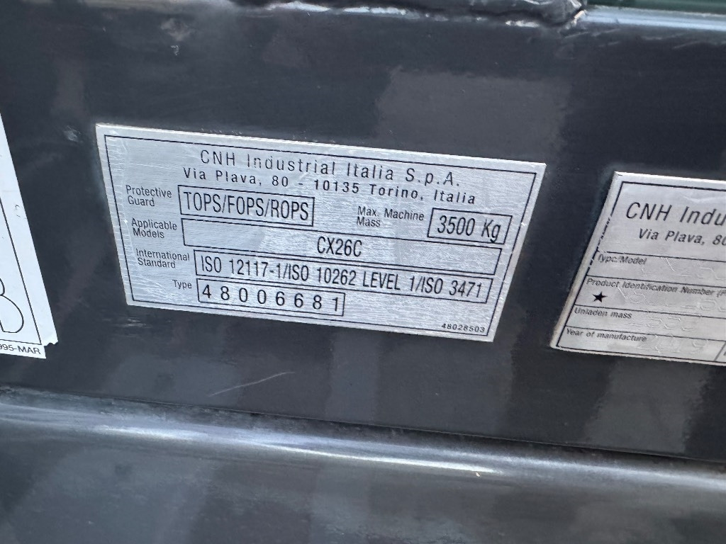 Mini excavator Case CX 26 C: picture 6 Mini excavator Case CX 26 C: picture 6