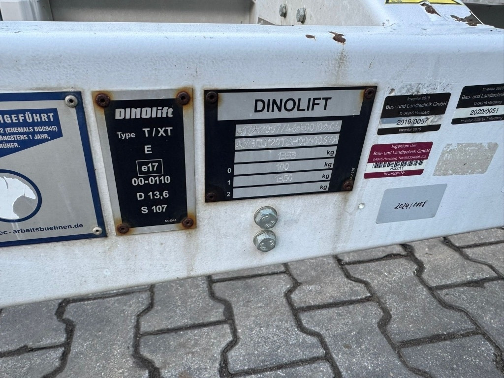 Trailer mounted boom lift Dino 120 TB: picture 21