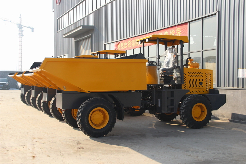New Articulated dump truck QINGDAO PROMISING 9.0T Capacity Articulated Site Dumper DP90: picture 6