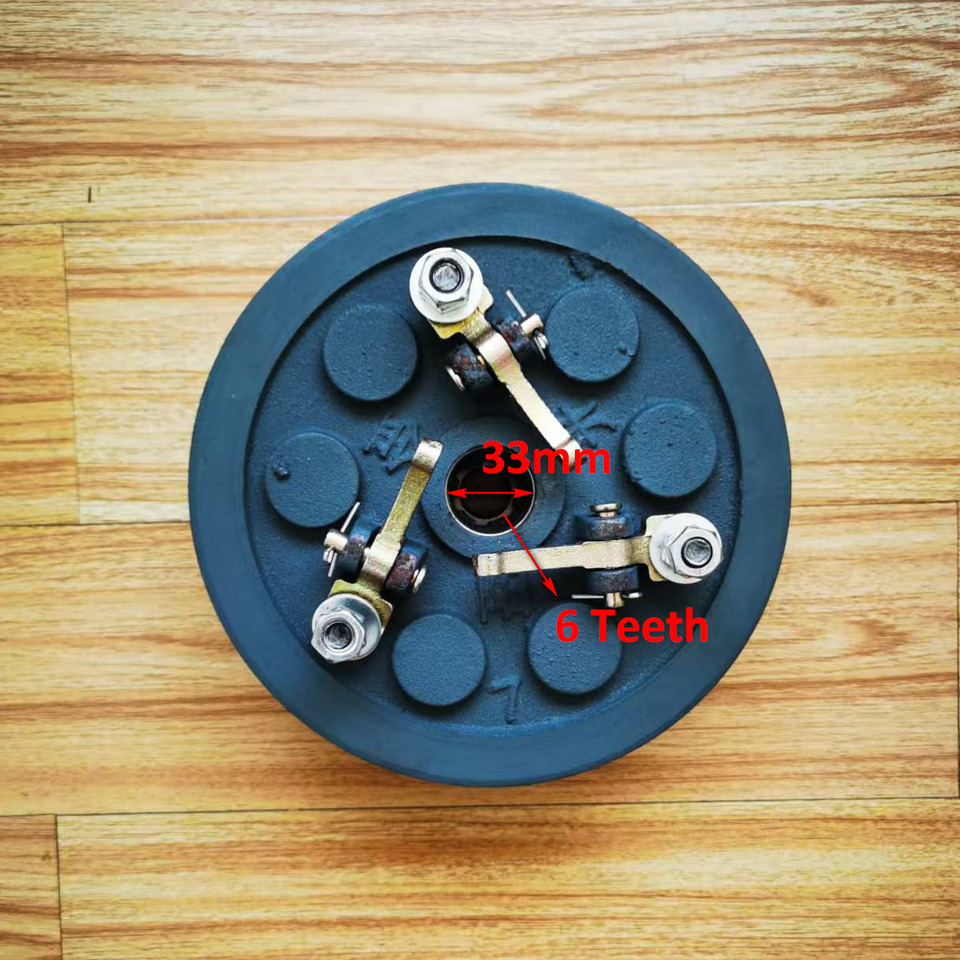 Qingdao Promising 220mm 3 Rib Pulley Clutch Assembly for FLAND FL45 Wheel Loader - Clutch and parts for Wheel loader: picture 2 Qingdao Promising 220mm 3 Rib Pulley Clutch Assembly for FLAND FL45 Wheel Loader - Clutch and parts for Wheel loader: picture 2
