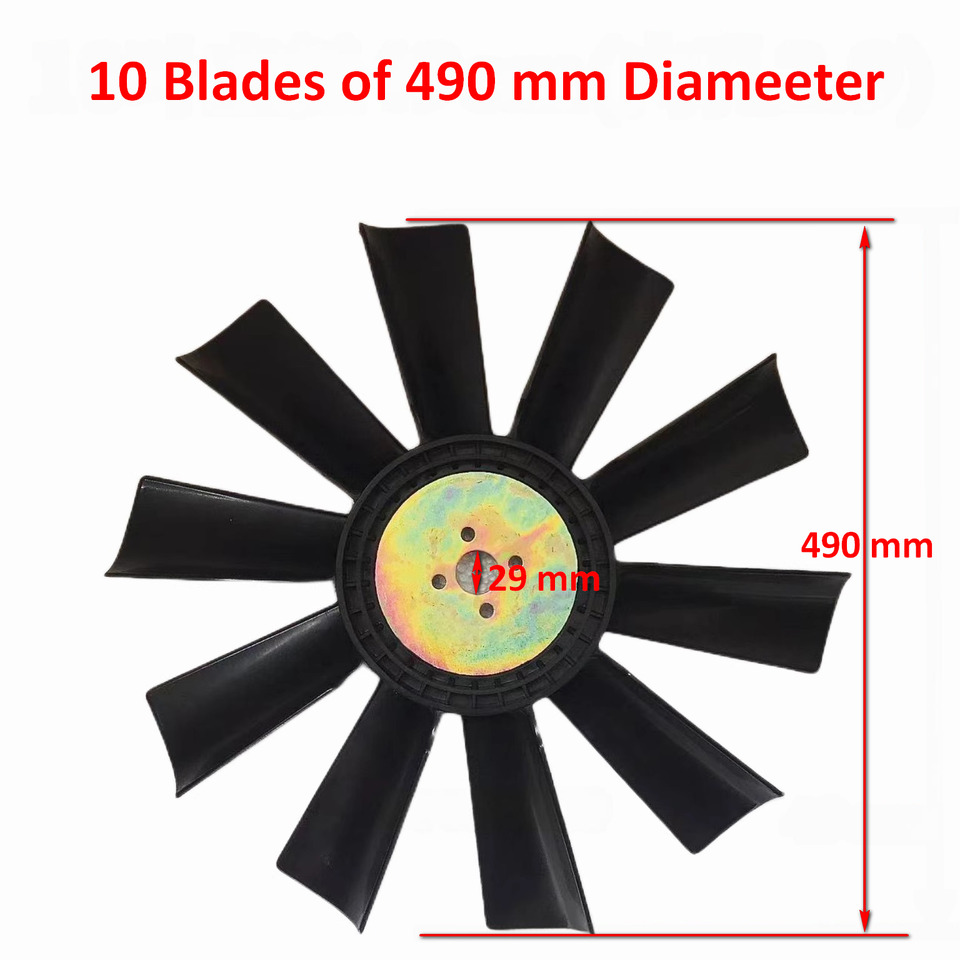 Qingdao Promising Engine Cooling Fan Blade for China Loader - Fan for Wheel loader: picture 5 Qingdao Promising Engine Cooling Fan Blade for China Loader - Fan for Wheel loader: picture 5