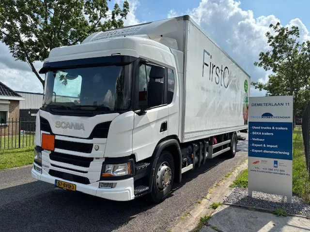 Scania P280 Closed box taillift 2000 kg Fuel CNG ADR 2 units in stock - Box truck: picture 1 Scania P280 Closed box taillift 2000 kg Fuel CNG ADR 2 units in stock - Box truck: picture 1