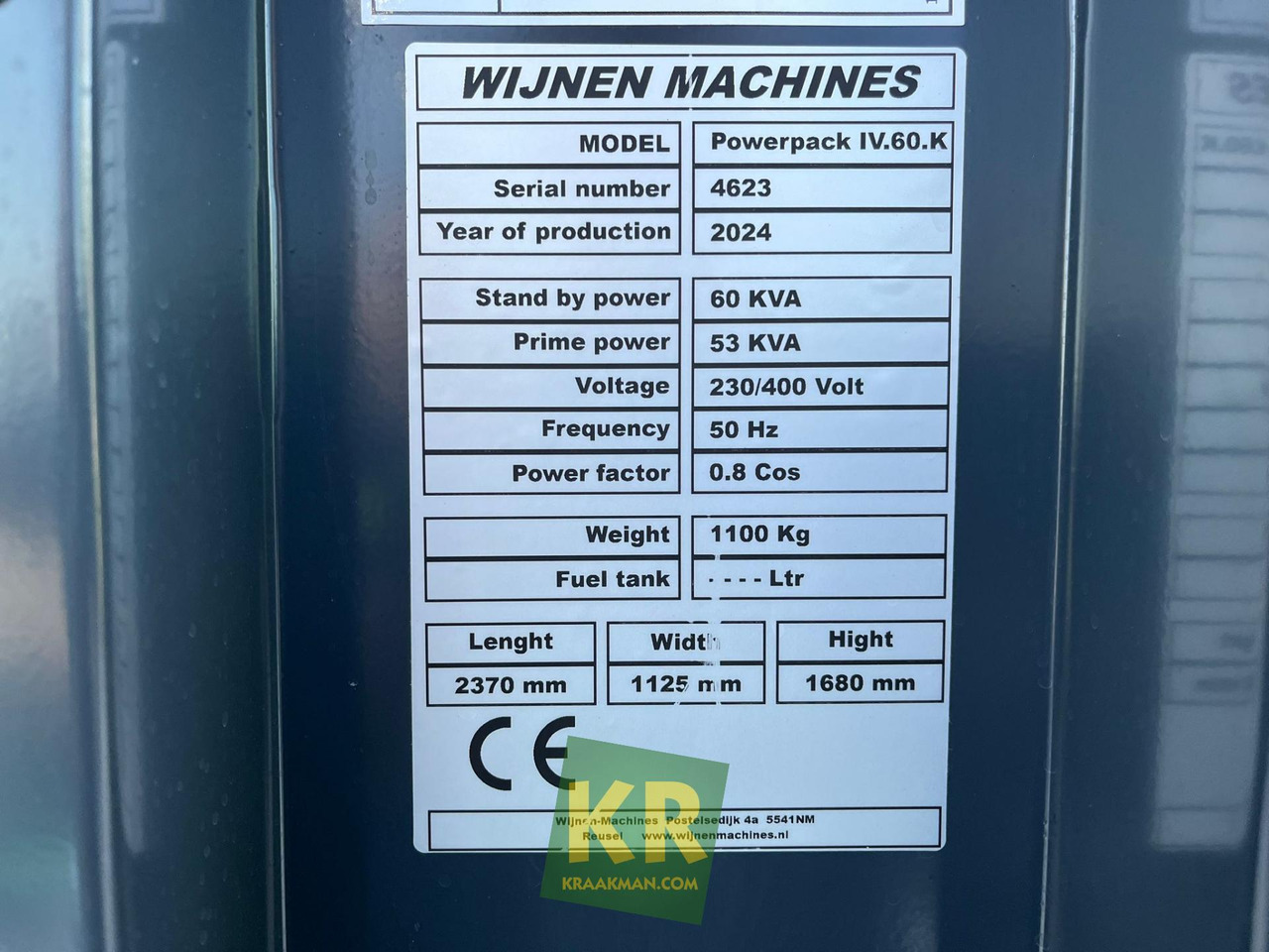 New Irrigation system WIJNEN RM70: picture 11 New Irrigation system WIJNEN RM70: picture 11