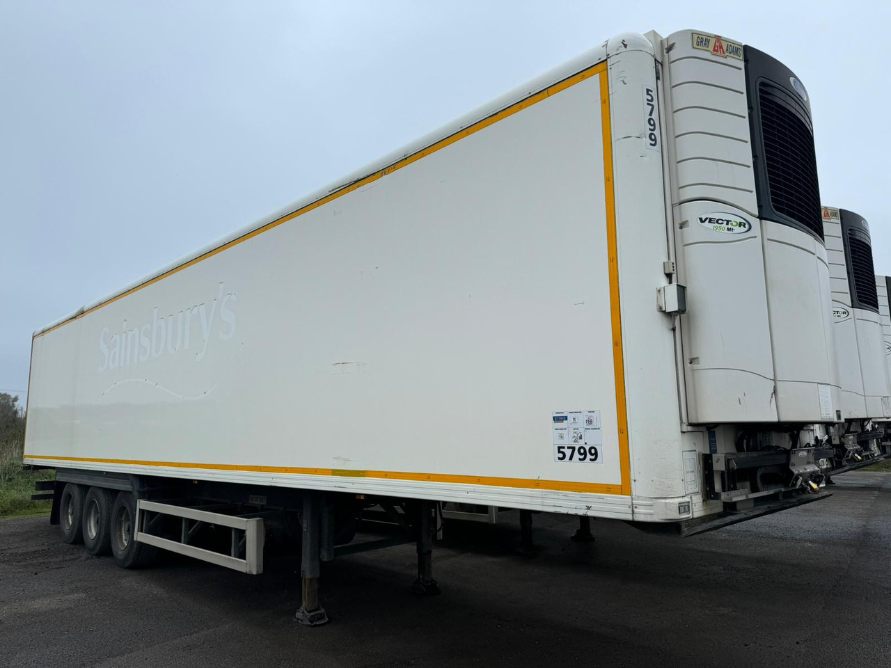 2015 Gray and Adams 13.6m Fridge Trailer - Refrigerated semi-trailer: picture 2 2015 Gray and Adams 13.6m Fridge Trailer - Refrigerated semi-trailer: picture 2