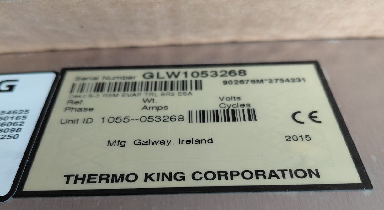 Thermo King EVAPS /S2+ S3 New - Refrigerator unit: picture 5 Thermo King EVAPS /S2+ S3 New - Refrigerator unit: picture 5