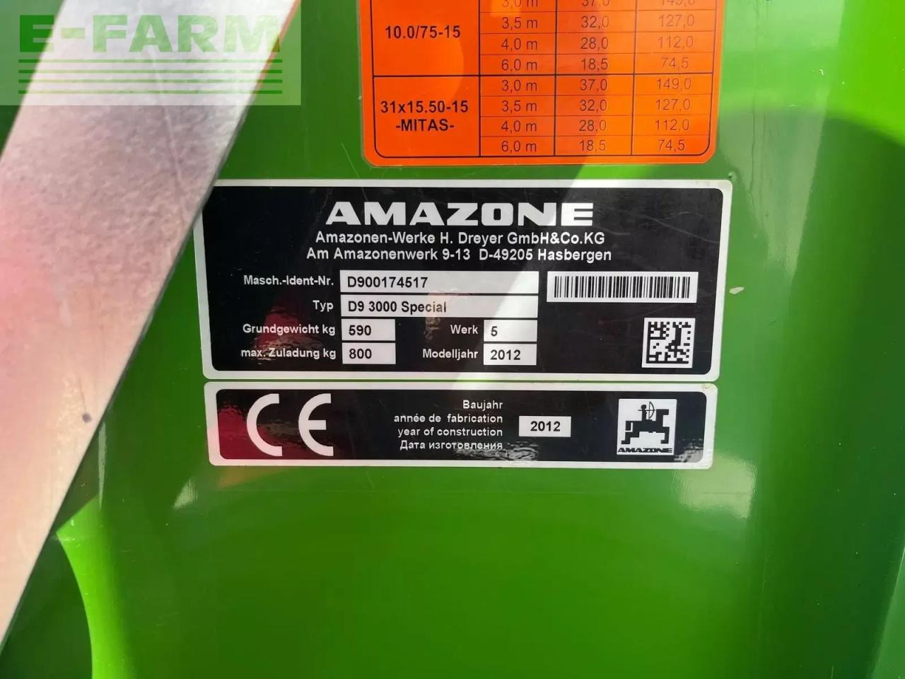 Amazone d 9 / 3000 special - Seed drill: picture 2 Amazone d 9 / 3000 special - Seed drill: picture 2