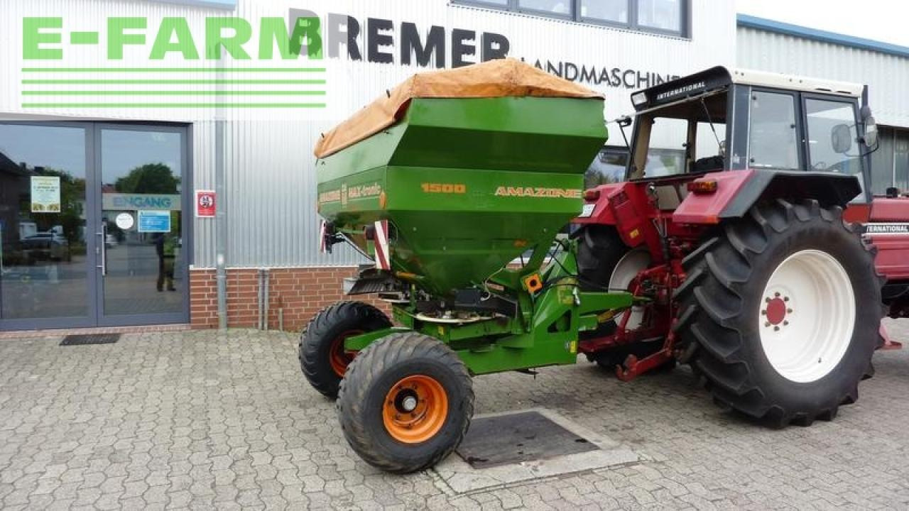 Amazone za-m maxtronic 3000 mit fahrgestell fr 2000 - Fertilizer spreader: picture 1 Amazone za-m maxtronic 3000 mit fahrgestell fr 2000 - Fertilizer spreader: picture 1