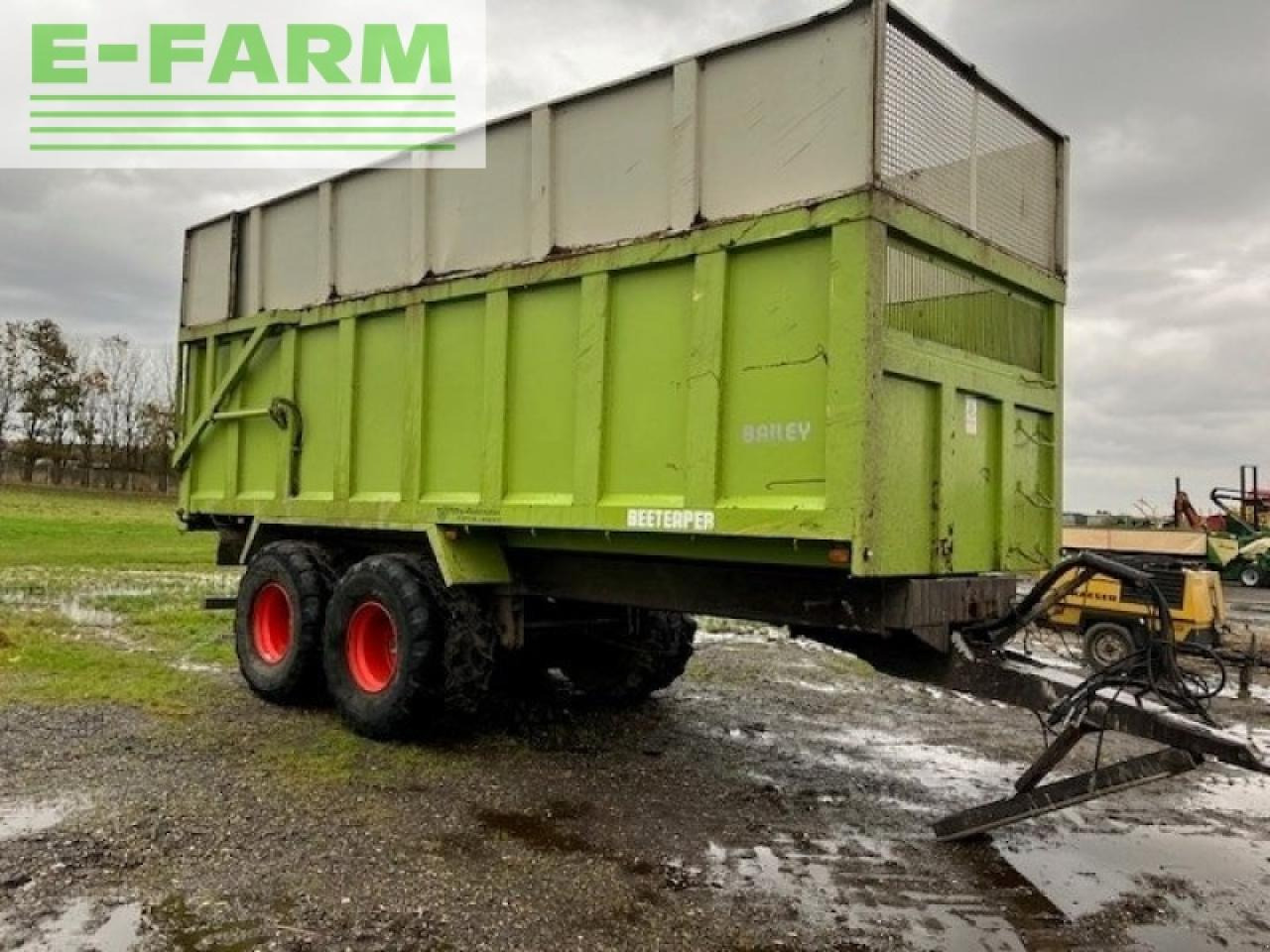 Bailey 18 tons med overbygning og vægt - Farm tipping trailer/ Dumper: picture 1 Bailey 18 tons med overbygning og vægt - Farm tipping trailer/ Dumper: picture 1