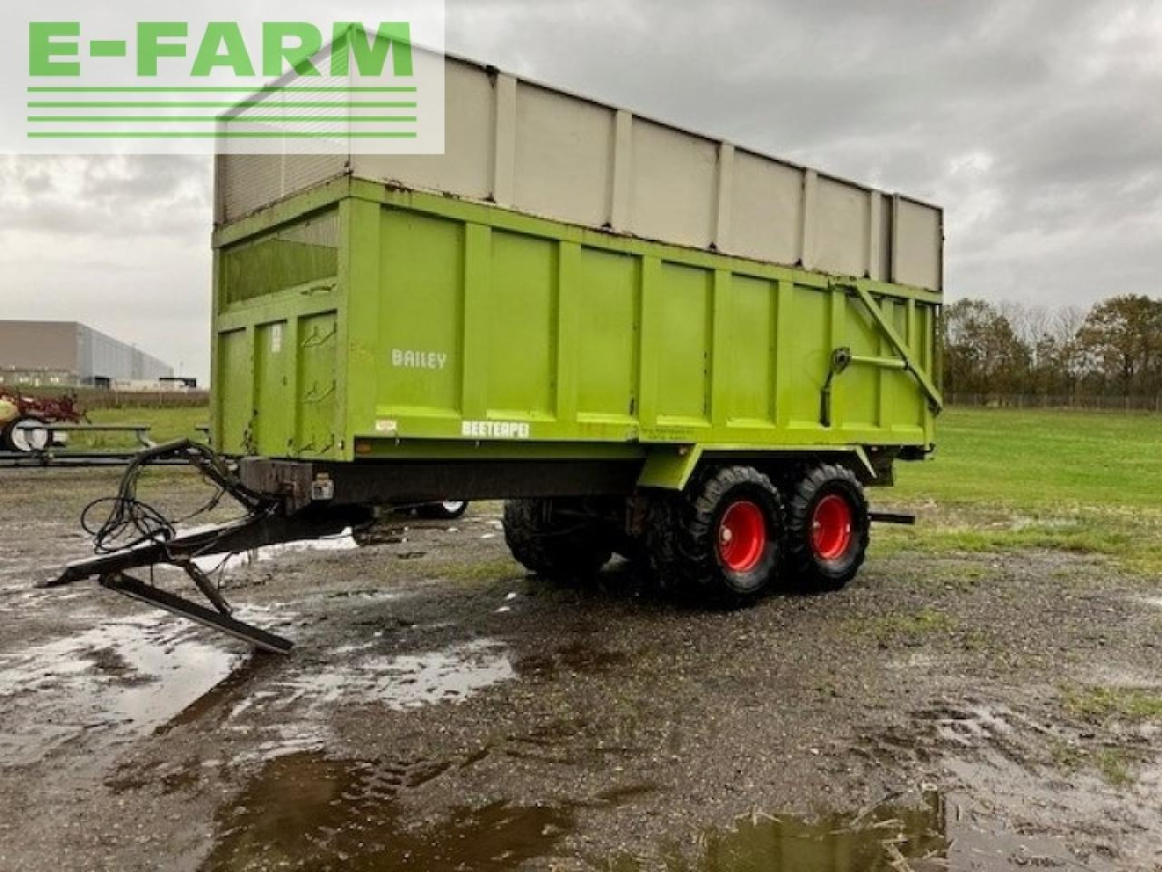 Bailey 18 tons med overbygning og vægt - Farm tipping trailer/ Dumper: picture 2 Bailey 18 tons med overbygning og vægt - Farm tipping trailer/ Dumper: picture 2