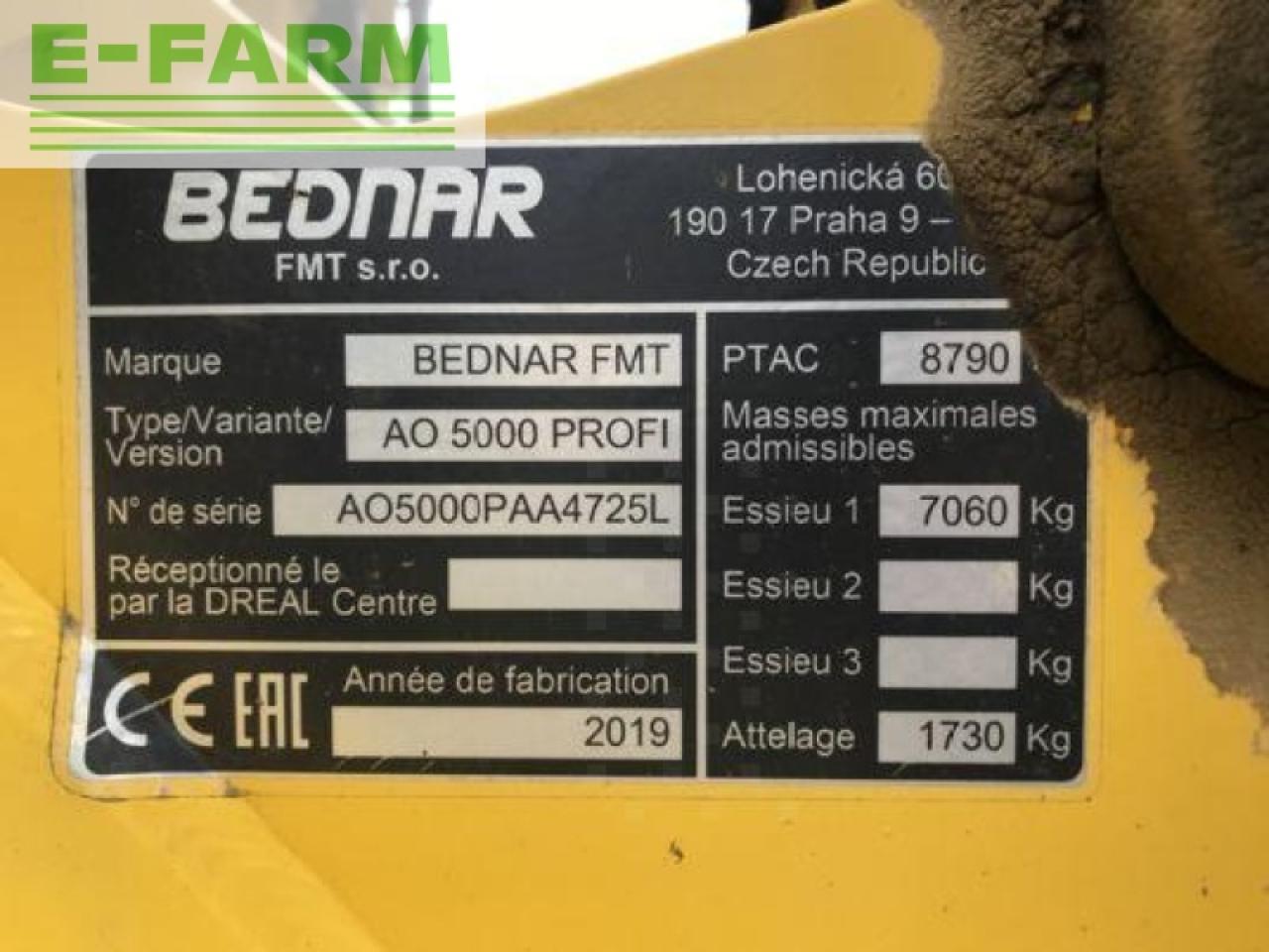 Bednar ao 5000 profi - Cultivator: picture 5 Bednar ao 5000 profi - Cultivator: picture 5
