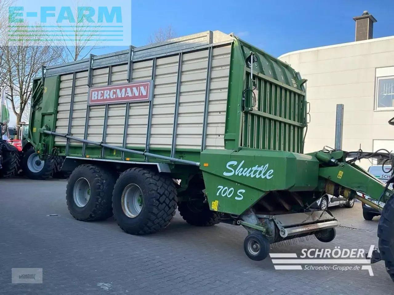 Bergmann shuttle 700 s - Forage wagon: picture 1 Bergmann shuttle 700 s - Forage wagon: picture 1