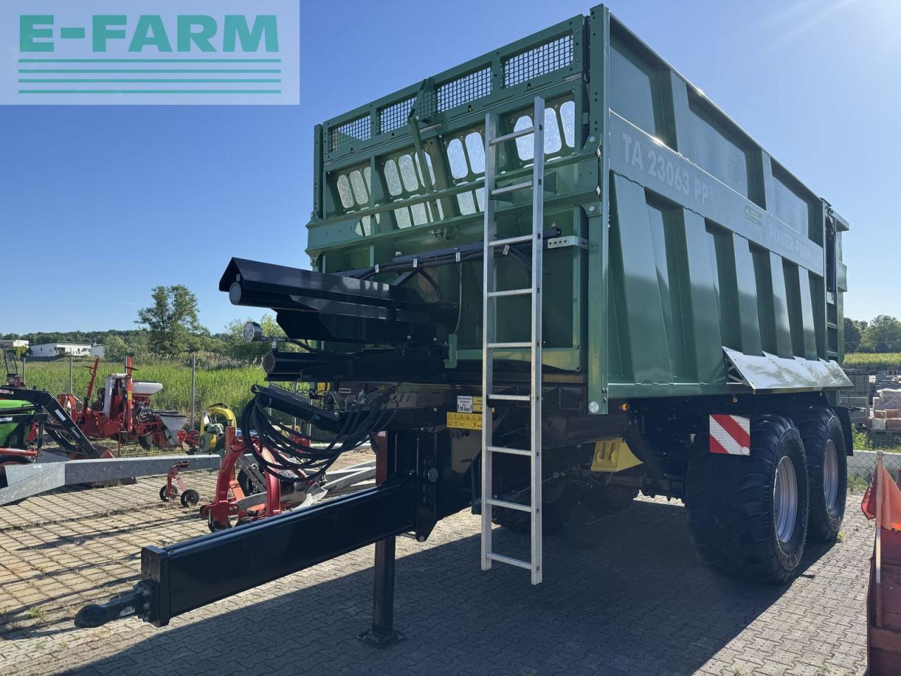 Brantner ta 23063 pp+ - Farm tipping trailer/ Dumper: picture 1 Brantner ta 23063 pp+ - Farm tipping trailer/ Dumper: picture 1