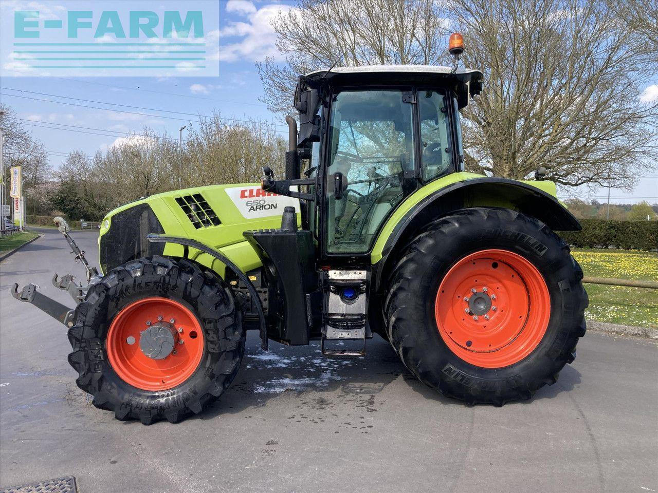 CLAAS ARION 650 T4I CIS 50K CIS - Farm tractor: picture 2 CLAAS ARION 650 T4I CIS 50K CIS - Farm tractor: picture 2