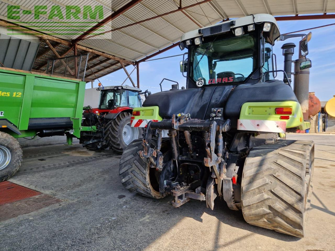 CLAAS Cat Challenger 75E - Tracked tractor: picture 2 CLAAS Cat Challenger 75E - Tracked tractor: picture 2