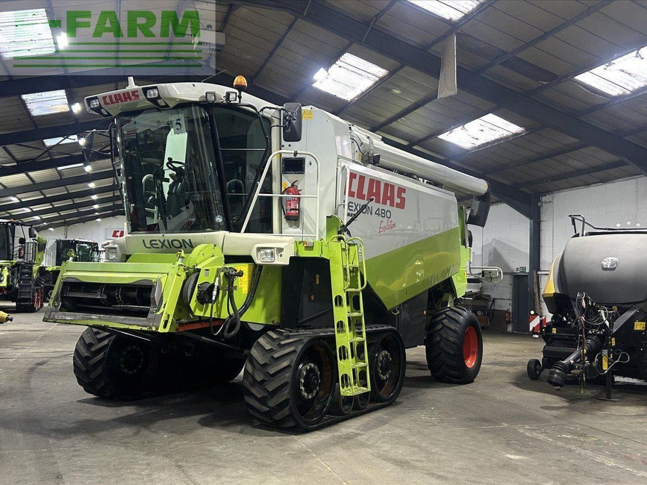 CLAAS LEXION 480 EVOLUTION TT - Combine harvester: picture 2 CLAAS LEXION 480 EVOLUTION TT - Combine harvester: picture 2