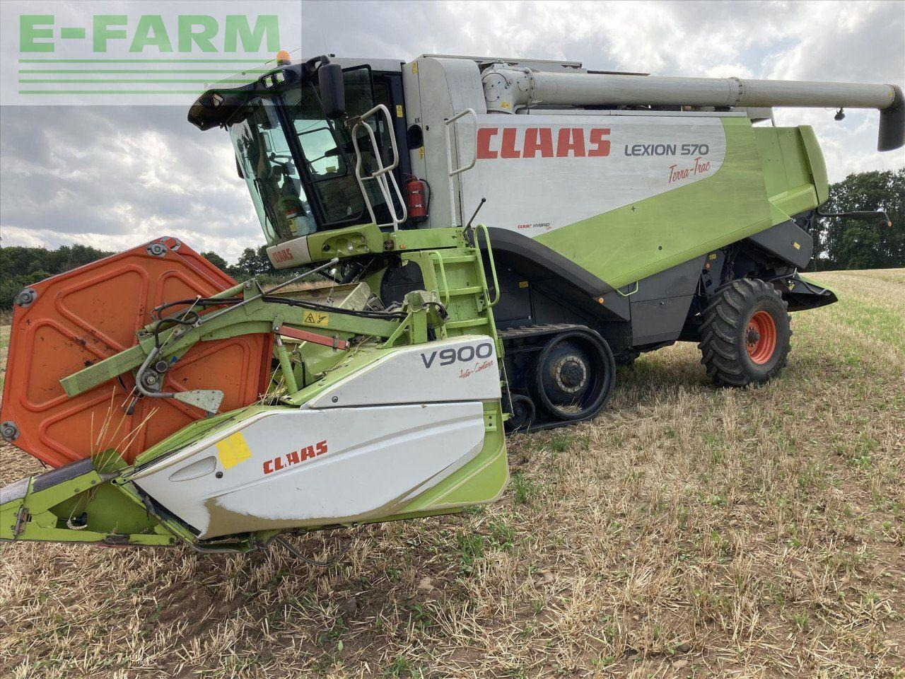 CLAAS LEXION 570 TT - Combine harvester: picture 1 CLAAS LEXION 570 TT - Combine harvester: picture 1