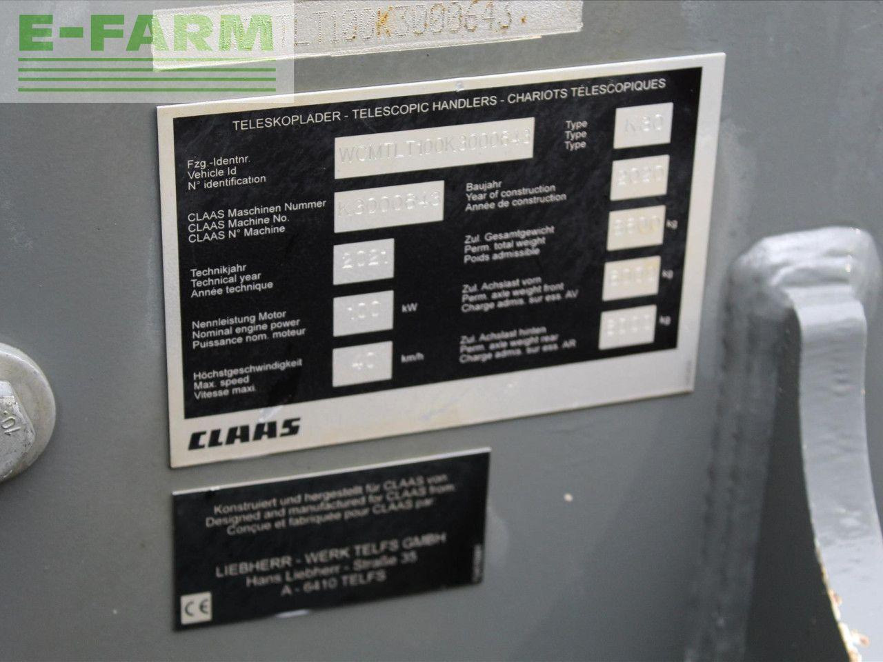 CLAAS SCORPION 635 - Telescopic handler: picture 4 CLAAS SCORPION 635 - Telescopic handler: picture 4