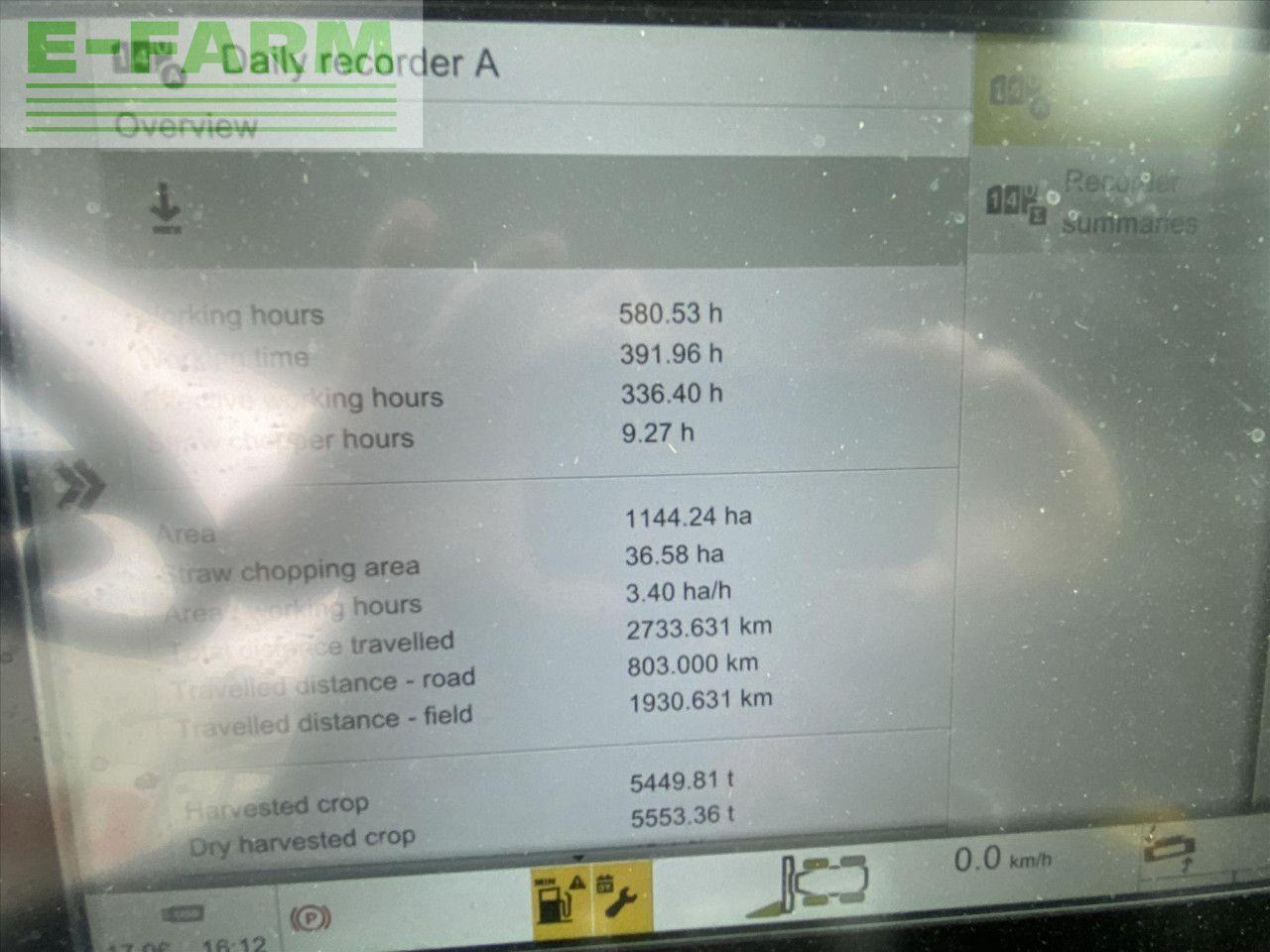 CLAAS TUCANO 580 4WD - Combine harvester: picture 5 CLAAS TUCANO 580 4WD - Combine harvester: picture 5