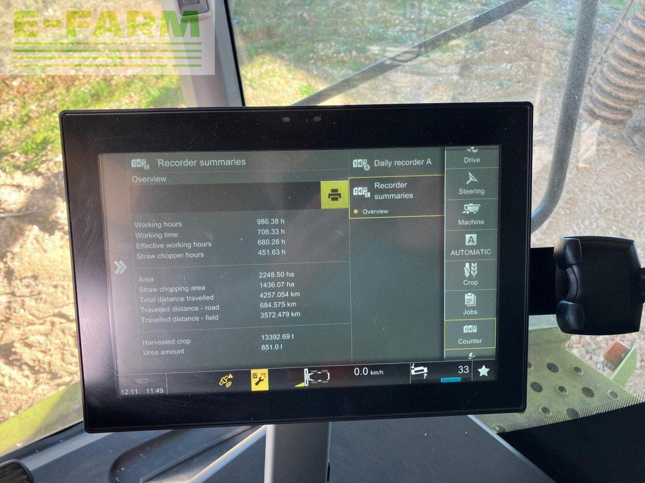 Combine harvester CLAAS TUCANO 580: picture 7