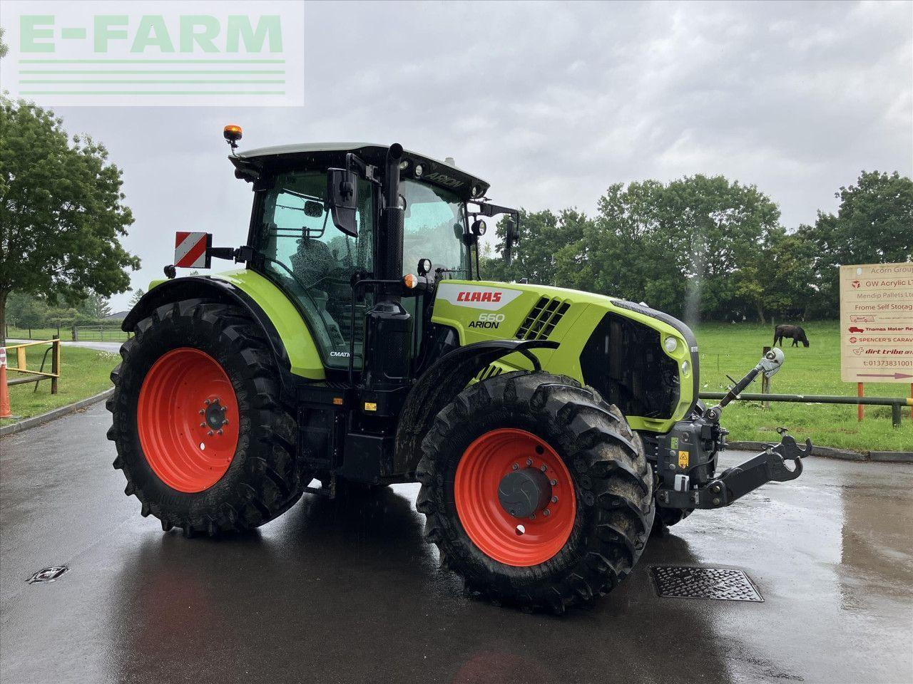 CLAAS USED 2022 ARION 660 CMATIC STAGE V CIS + CMATIC CIS+ - Farm tractor: picture 2 CLAAS USED 2022 ARION 660 CMATIC STAGE V CIS + CMATIC CIS+ - Farm tractor: picture 2