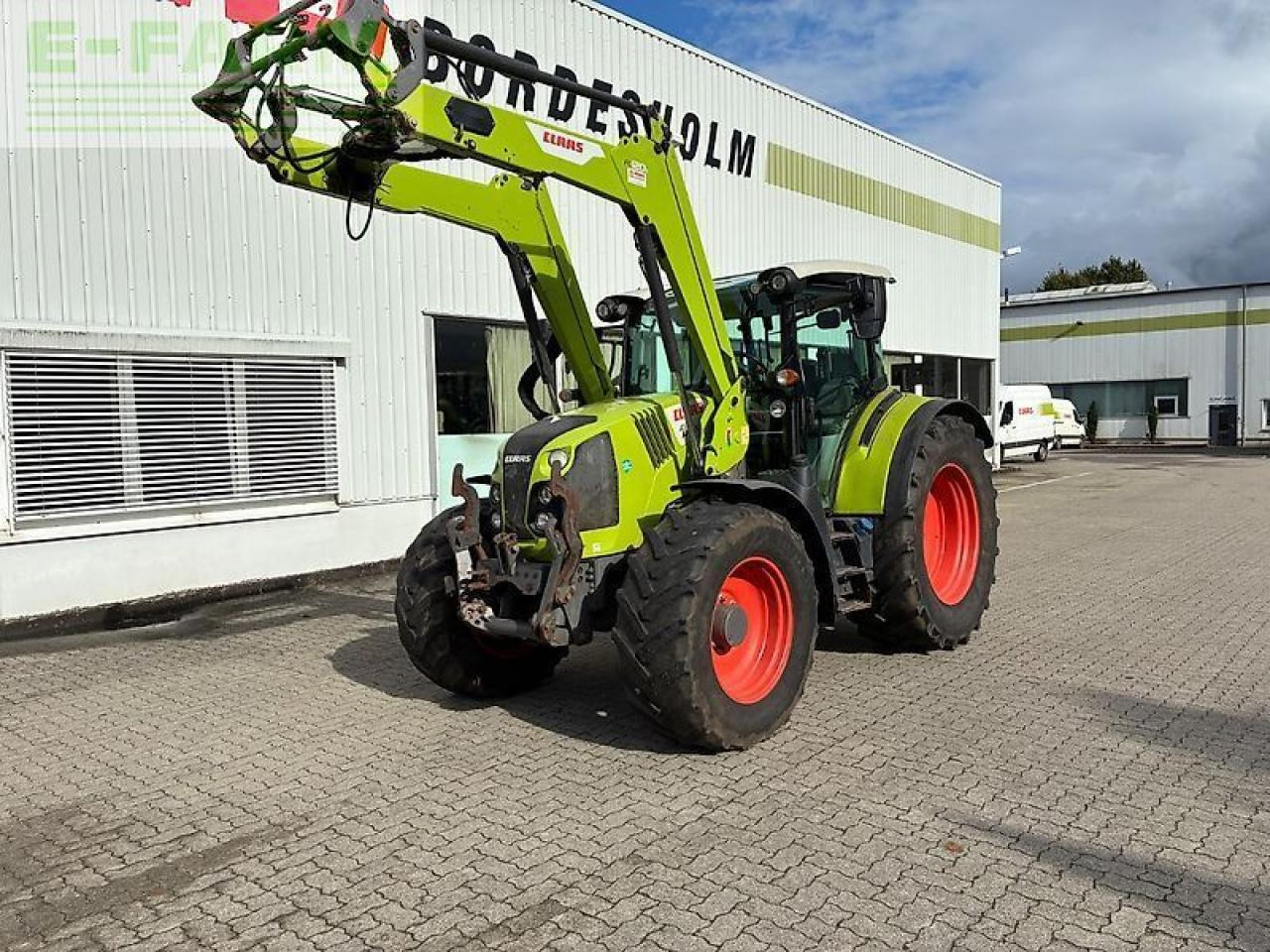 CLAAS arion 450 cis panoramic mit fl 120 c und fkh CIS - Farm tractor: picture 1 CLAAS arion 450 cis panoramic mit fl 120 c und fkh CIS - Farm tractor: picture 1