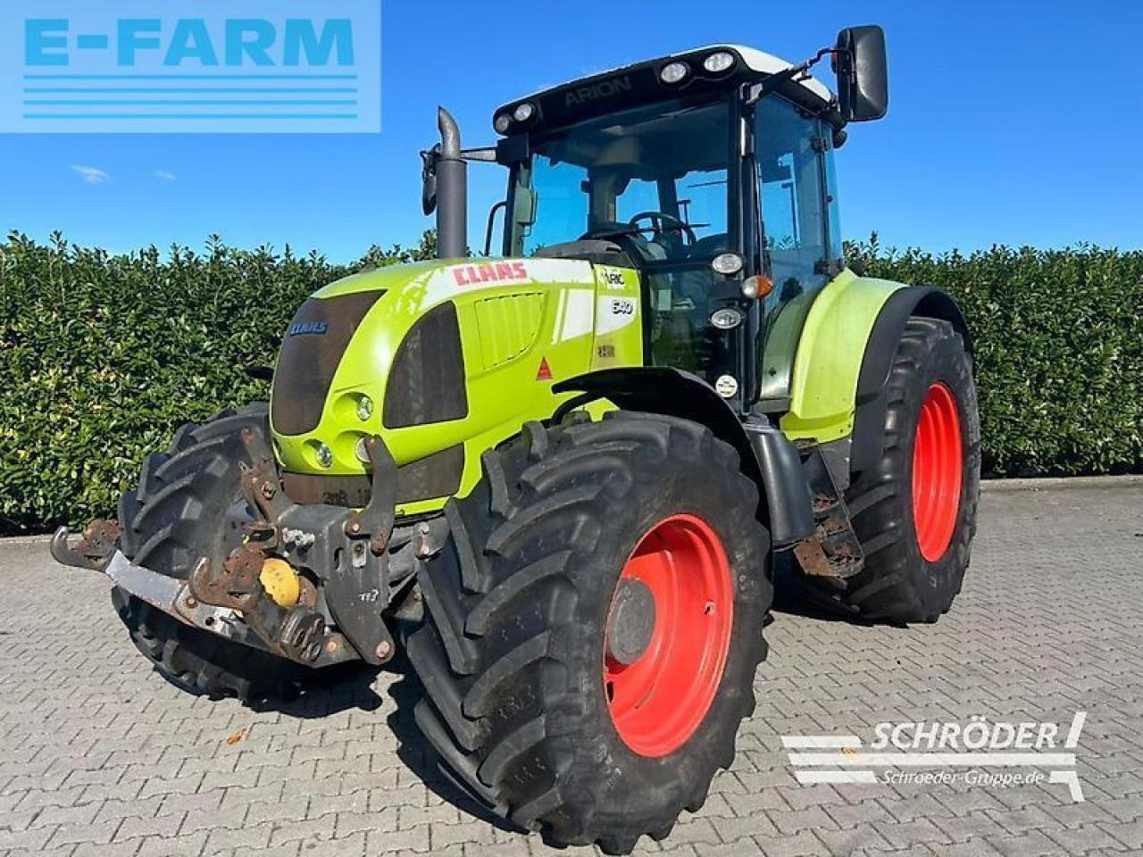 CLAAS arion 640 - Farm tractor: picture 1 CLAAS arion 640 - Farm tractor: picture 1