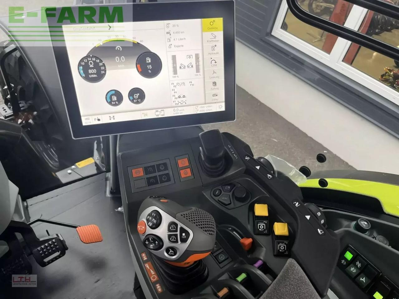 Farm tractor CLAAS arion 660 cmatic cebis CMATIC CEBIS: picture 23
