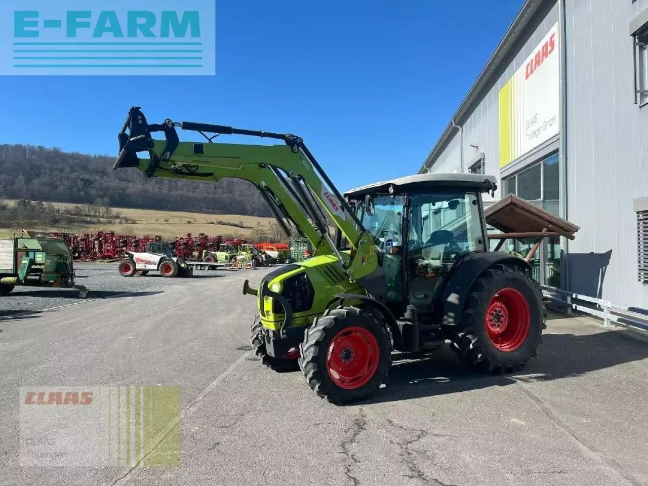 CLAAS atos 220 c + fl 60 e - Farm tractor: picture 1 CLAAS atos 220 c + fl 60 e - Farm tractor: picture 1