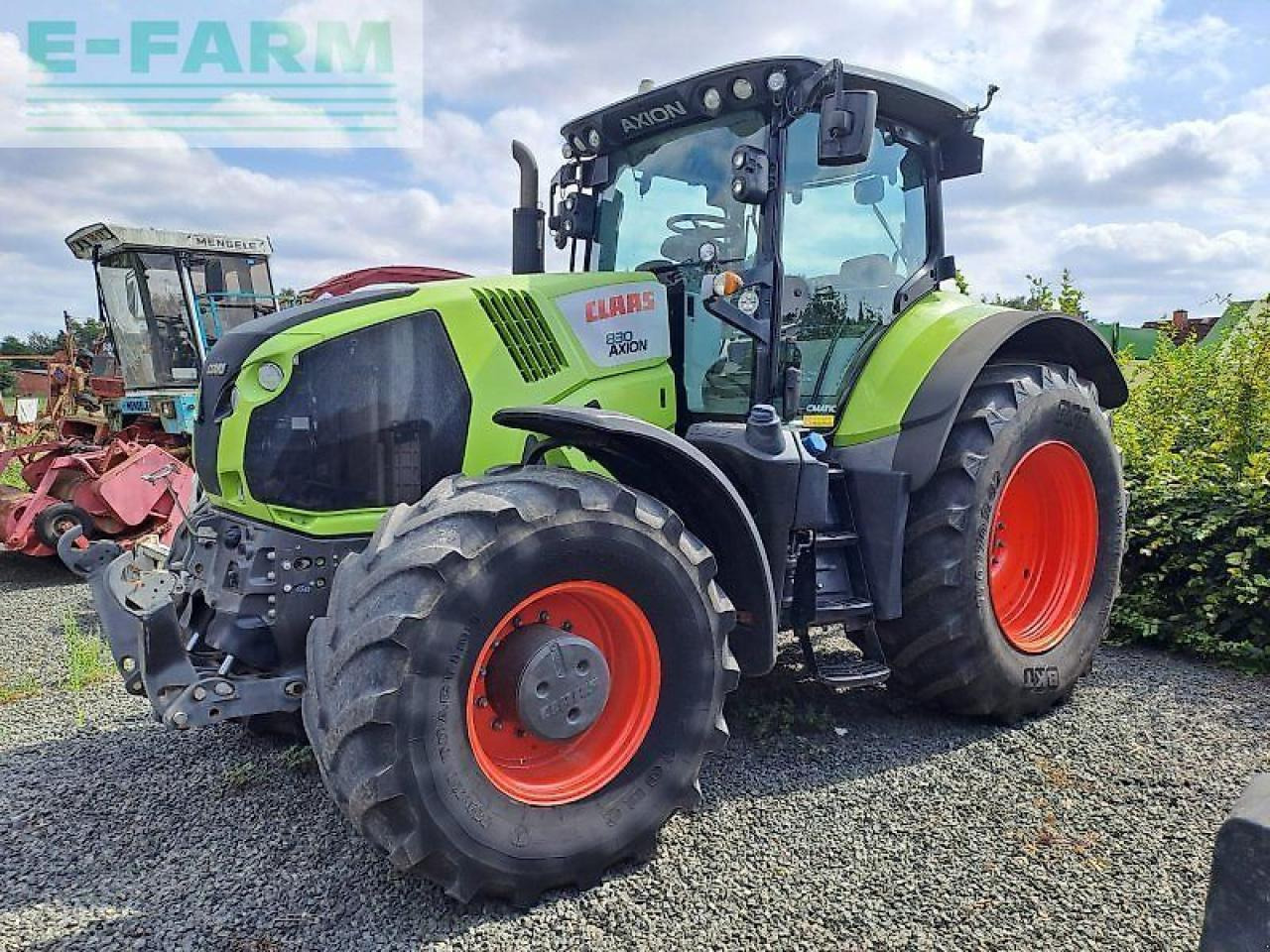 CLAAS axion 830 c-matic CMATIC - Farm tractor: picture 1 CLAAS axion 830 c-matic CMATIC - Farm tractor: picture 1