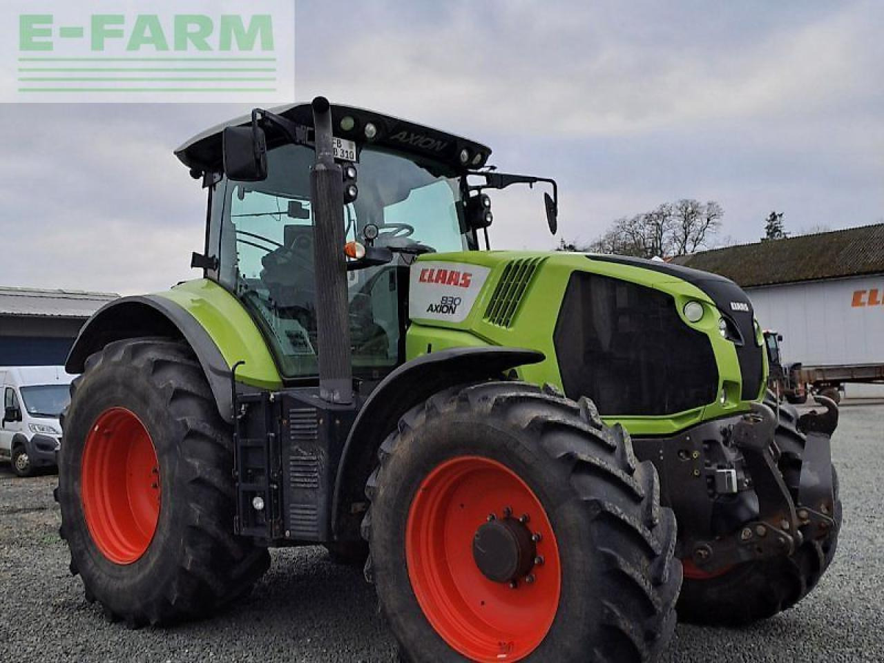 CLAAS axion 830 cebis - Farm tractor: picture 4 CLAAS axion 830 cebis - Farm tractor: picture 4