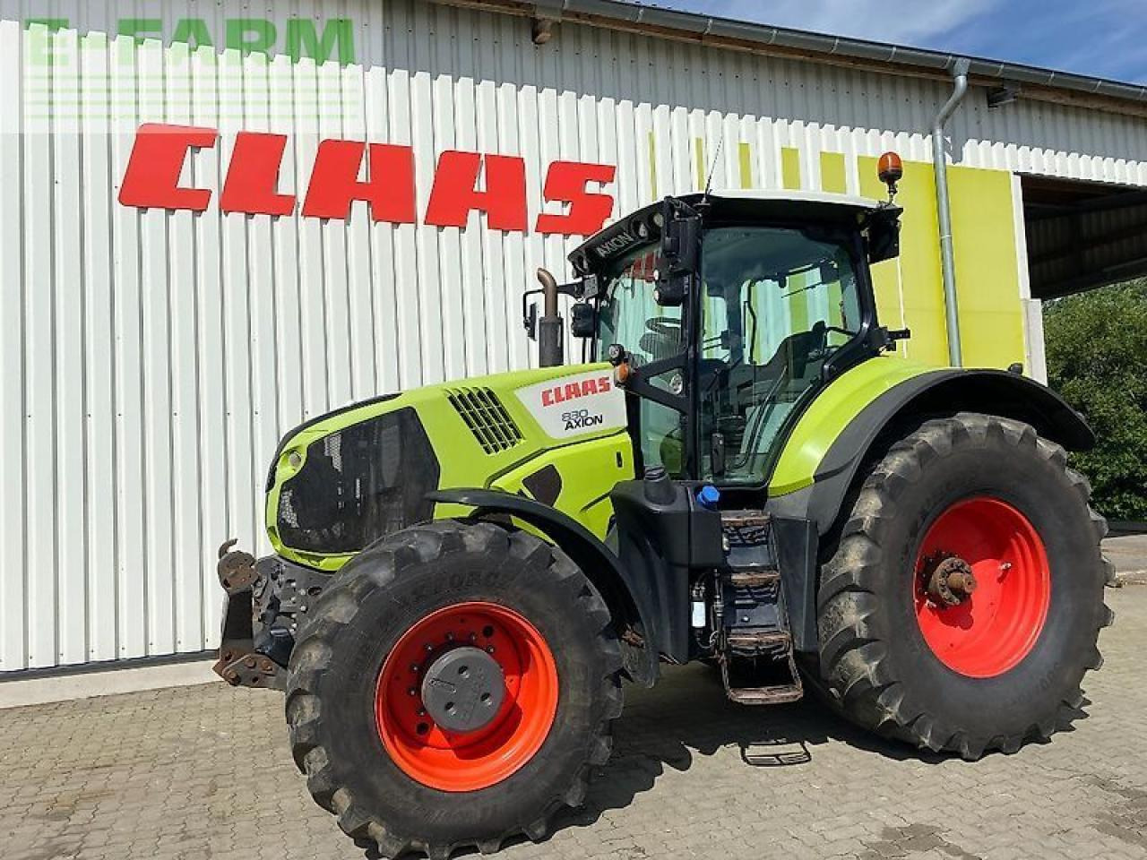 CLAAS axion 830 cmatic CMATIC - Farm tractor: picture 1 CLAAS axion 830 cmatic CMATIC - Farm tractor: picture 1