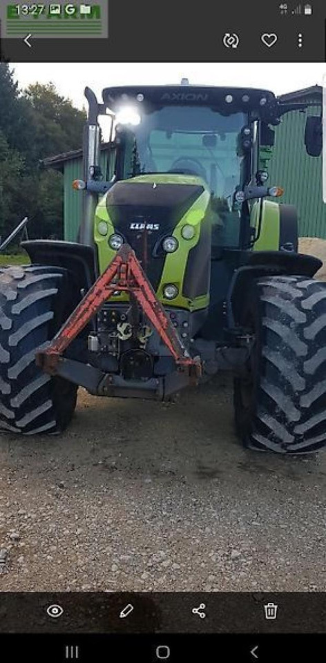 CLAAS axion 870 - Farm tractor: picture 1 CLAAS axion 870 - Farm tractor: picture 1