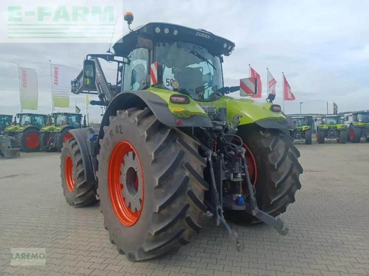 CLAAS axion 870 cmatic cebis + mx frontlader t 418 CMATIC CEBIS - Farm tractor: picture 3 CLAAS axion 870 cmatic cebis + mx frontlader t 418 CMATIC CEBIS - Farm tractor: picture 3
