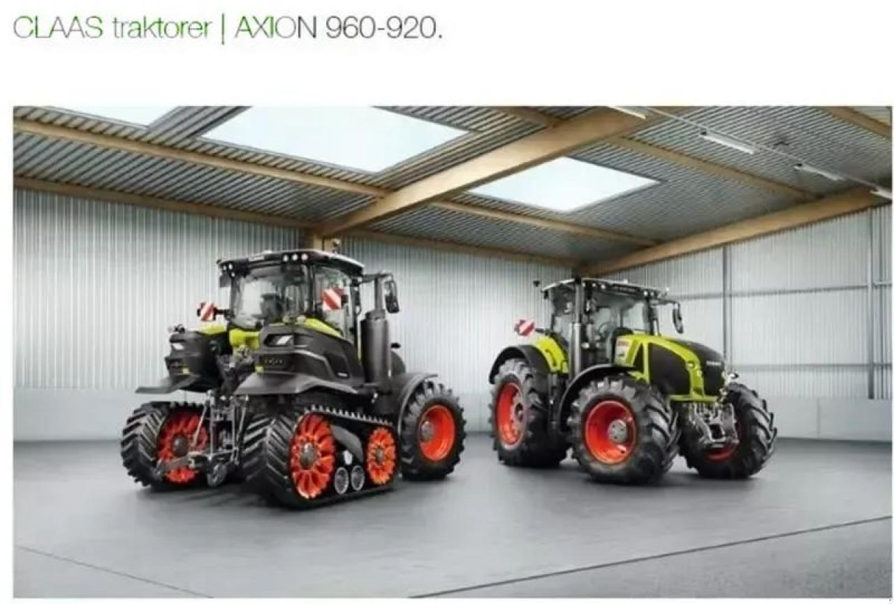 CLAAS axion 960 tt cmatic cebis CMATIC CEBIS - Farm tractor: picture 1 CLAAS axion 960 tt cmatic cebis CMATIC CEBIS - Farm tractor: picture 1