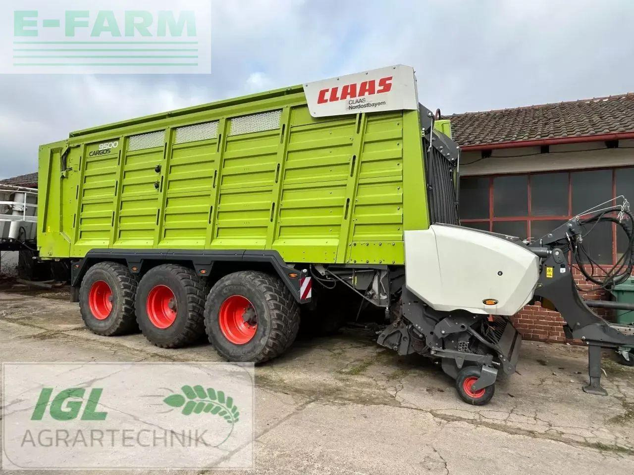 CLAAS carcos 9500 tridem - Forage wagon: picture 2 CLAAS carcos 9500 tridem - Forage wagon: picture 2