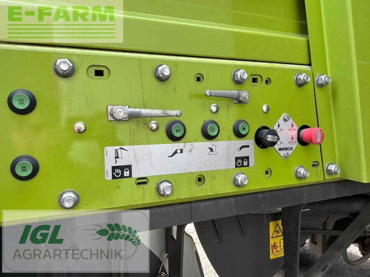 CLAAS carcos 9500 tridem - Farm tipping trailer/ Dumper: picture 5 CLAAS carcos 9500 tridem - Farm tipping trailer/ Dumper: picture 5