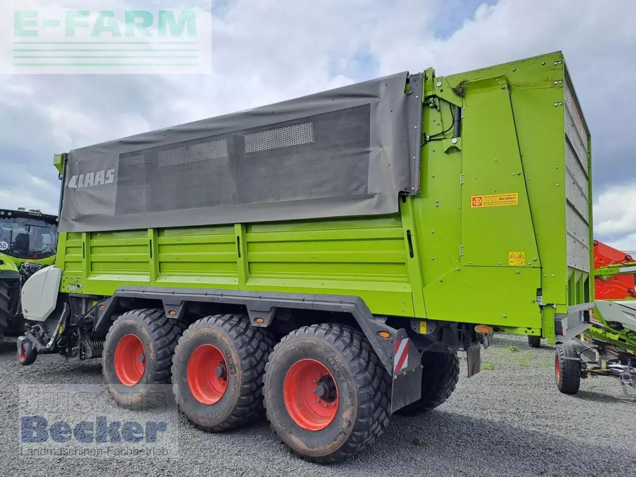 CLAAS cargos 8500 tridem - Forage wagon: picture 3 CLAAS cargos 8500 tridem - Forage wagon: picture 3
