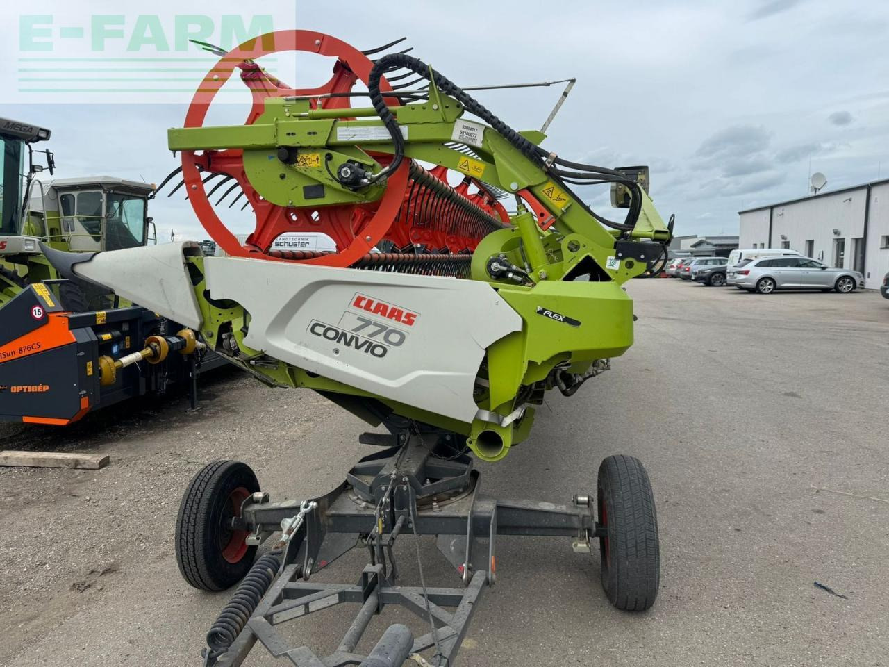 CLAAS convio flex 770 - Grain header: picture 1 CLAAS convio flex 770 - Grain header: picture 1