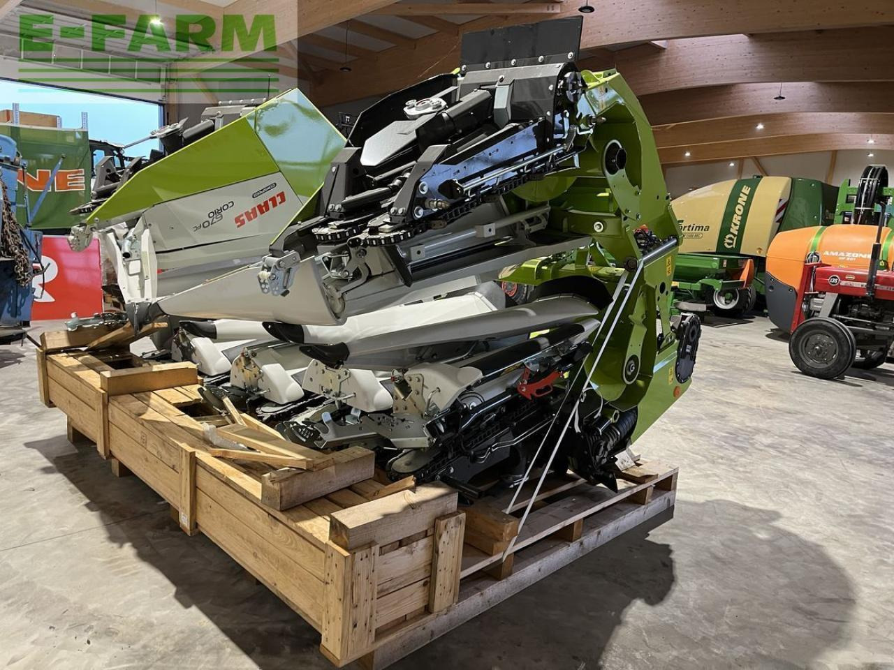 CLAAS corio 670 fc conspeed - 6 reihen - Forage harvester attachment: picture 4 CLAAS corio 670 fc conspeed - 6 reihen - Forage harvester attachment: picture 4