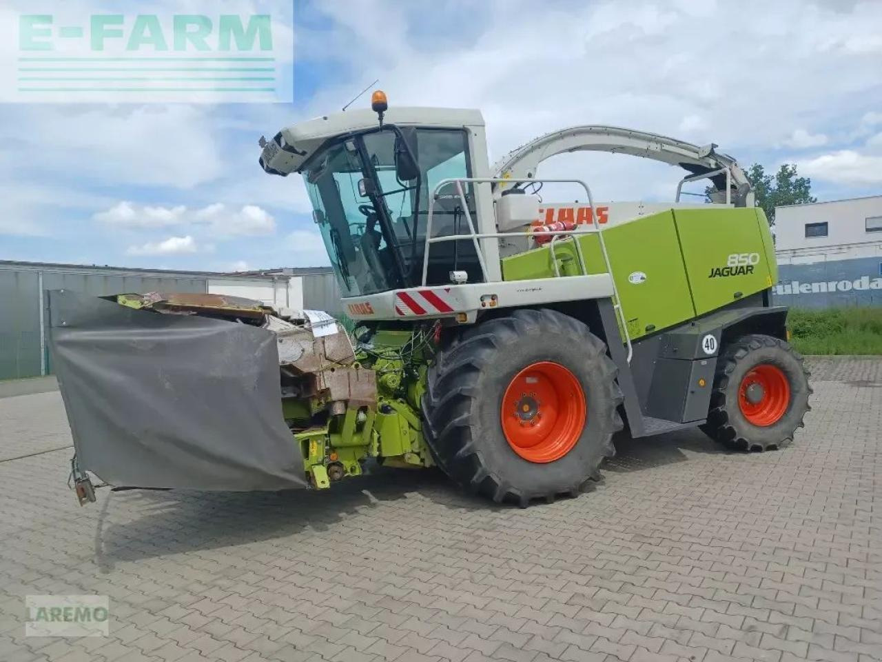 CLAAS jaguar 850 speedstar - 4-trac - Forage harvester: picture 1 CLAAS jaguar 850 speedstar - 4-trac - Forage harvester: picture 1