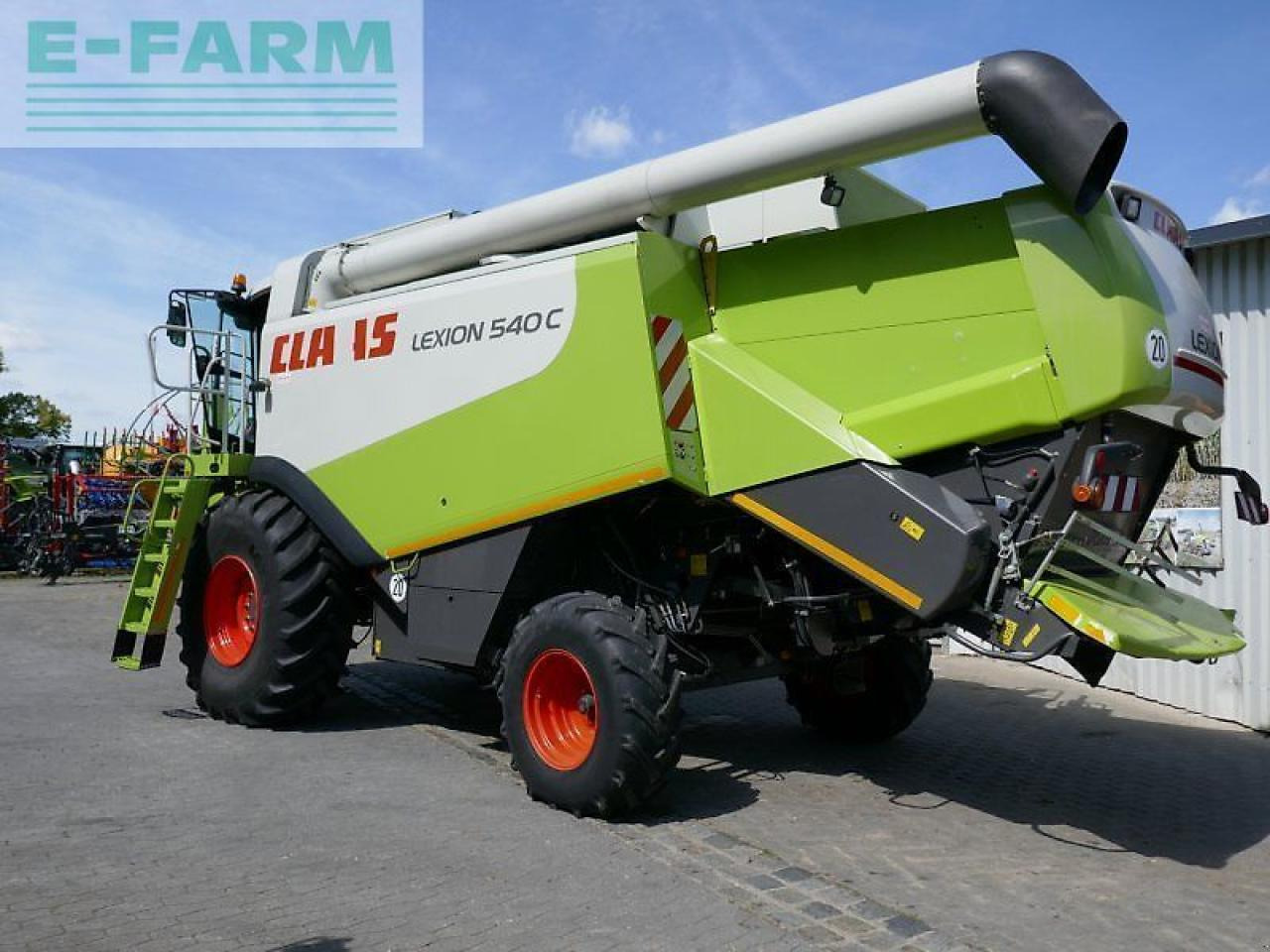 CLAAS lexion 540 c - Combine harvester: picture 5 CLAAS lexion 540 c - Combine harvester: picture 5